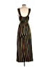 W Authentic Wear Stripes Black Jumpsuit Size S - photo 2