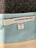 Lavender Brown Teal Short Sleeve Blouse Size L - photo 7