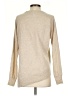 Aqua 100% Cashmere Metallic Tan Cashmere Pullover Sweater Size S - photo 2