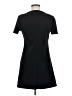 MNG Solid Black Casual Dress Size 6 - photo 2