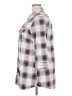 Market and Spruce Plaid Silver 3/4 Sleeve Blouse Size 2X - photo 5