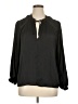 Grade & Gather 100% Polyester Black Long Sleeve Blouse Size XL - photo 1