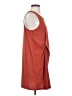 Leith Solid Orange Casual Dress Size S - photo 4