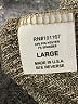 Cha Cha Vente Metallic Silver Short Sleeve Top Size L - photo 8