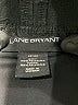 Lane Bryant 100% Polyester Metallic Solid Black Formal Skirt Size 18 - 20 Plus - photo 4