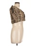 Privy Tan Short Sleeve Top Size L - photo 4