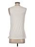IMAN Ivory Sleeveless Blouse Size S - photo 2