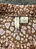Cato 100% Polyester Animal Print Brown Short Sleeve Blouse Size M - photo 7