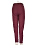 Unbranded Solid Burgundy Casual Pants Size S - photo 2