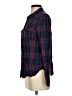 Paige 100% Viscose Plaid Red Long Sleeve Button-Down Shirt Size S - photo 5