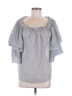 Gianni Bini 100% Polyester Gray 3/4 Sleeve Blouse Size M - photo 1