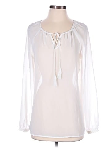 Como Black Long Sleeve Blouse (view 1)