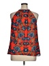 Collective Concepts 100% Polyester Orange Sleeveless Blouse Size XL - photo 2