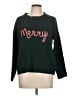 Mia + Tess 100% Polyester Green Pullover Sweater Size L - photo 1