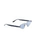 Balenciaga Silver Blue Sunglasses One size - photo 1