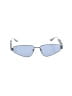 Balenciaga Silver Blue Sunglasses One size - photo 2
