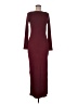 Express Burgundy Casual Dress Size M - photo 1