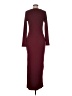 Express Burgundy Casual Dress Size M - photo 2