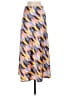 Current Air Print Orange Casual Skirt Size S - photo 2