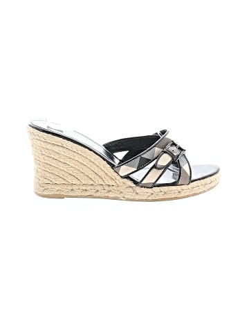 Burberry Check print Espadrille Wedges (view 1)