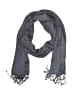 Saachi 100% Rayon Gray Blue Scarf One size - photo 1