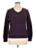 St. John's Bay Purple Pullover Sweater Size XL - photo 1