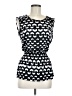 Robert Louis Black Sleeveless Blouse Size M - photo 1