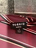 Torrid 100% Polyester Stripes Burgundy 3/4 Sleeve Blouse Size 2X Plus (2) - photo 7