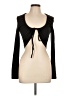 Unbranded Black Long Sleeve Top Size L - photo 1