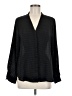 Monday Fun Black Long Sleeve Blouse Size M - photo 1
