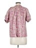 Dylan 100% Cotton Pink Short Sleeve Blouse Size M - photo 2