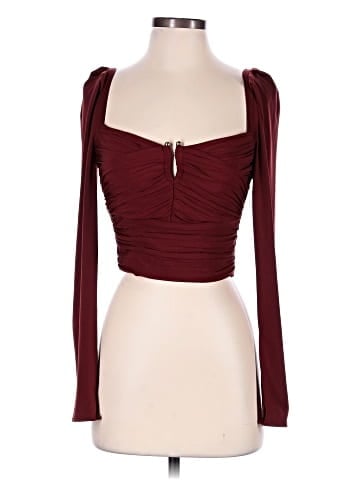 Self-Portrait Long Sleeve Top (view 1)