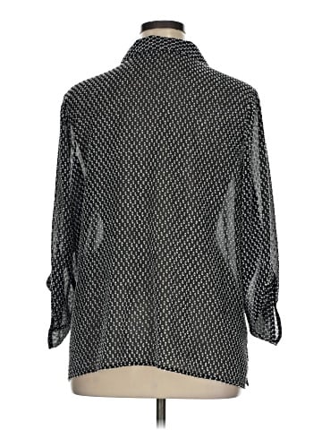 Easywear by Chico's 3/4 Sleeve Blouse (view 2)