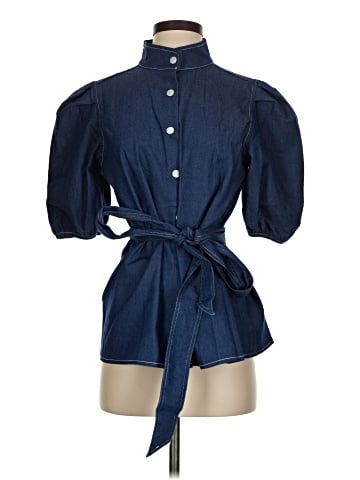 Oshoplive Short Sleeve Blouse (view 1)