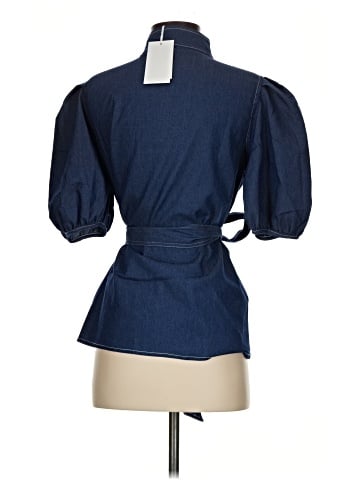 Oshoplive Short Sleeve Blouse (view 2)