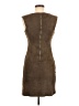 Stella Chevron-herringbone Brown Cocktail Dress Size 8 - photo 2