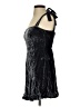 Reformation Metallic Black Cocktail Dress Size 4 - photo 5