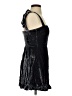 Reformation Metallic Black Cocktail Dress Size 4 - photo 4