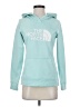 The North Face 100% Polyester Teal Pullover Hoodie Size S - photo 1