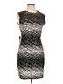 Marciano Graphic Gray Cocktail Dress Size L - photo 1