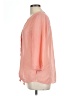 Maurices 100% Polyester Pink 3/4 Sleeve Blouse Size L - photo 5