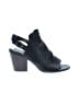 Isola 100% Leather Black Sandals Size 8 1/2 - photo 1