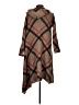 Joseph A. Plaid Brown Cardigan Size S - photo 2