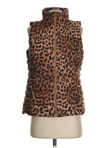 Lands' End Faux Fur Vest (view 1)