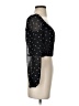 Princess Polly 100% Polyester Black 3/4 Sleeve Blouse Size 4 - photo 4