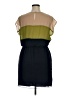 En Focus Studio 100% Polyester Color Block Green Casual Dress Size 14 (petite) - photo 2