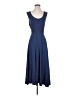 Max Studio Solid Blue Casual Dress Size S - photo 1