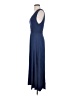 Max Studio Solid Blue Casual Dress Size S - photo 5