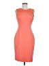 Calvin Klein Color Block Orange Cocktail Dress Size M (estimated) - photo 1