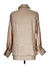 Alex & Parker 100% Polyester Metallic Tan 3/4 Sleeve Blouse Size L - photo 2